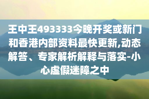 王中王493333今晚开奖